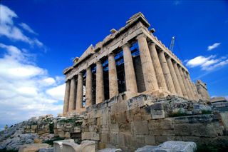 Parthenon Once a Riot of Color