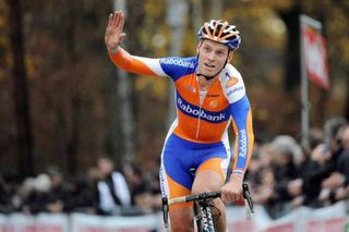 Lar Boom (Rabobank) takes the win despite starting a minute down on his rivals