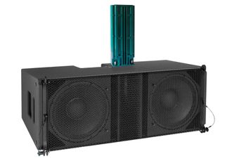 An Alcons speaker that produces crystal-clear audio.