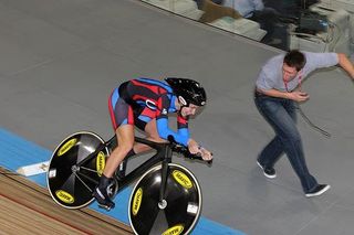 Sarah Hammer at the 2007 Track Worlds