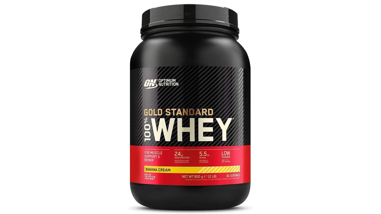 bedste proteinpulver til vægttab: Optimum Nutrition Gold Standard Valle muskelopbygning og genopretning proteinpulver