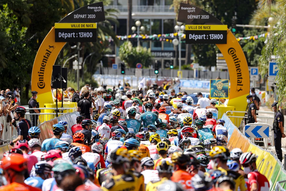 Tour de France 2020 107th Edition 2nd stage Nice Nice 186 km 30082020 Scenery photo Luca BettiniBettiniPhoto2020