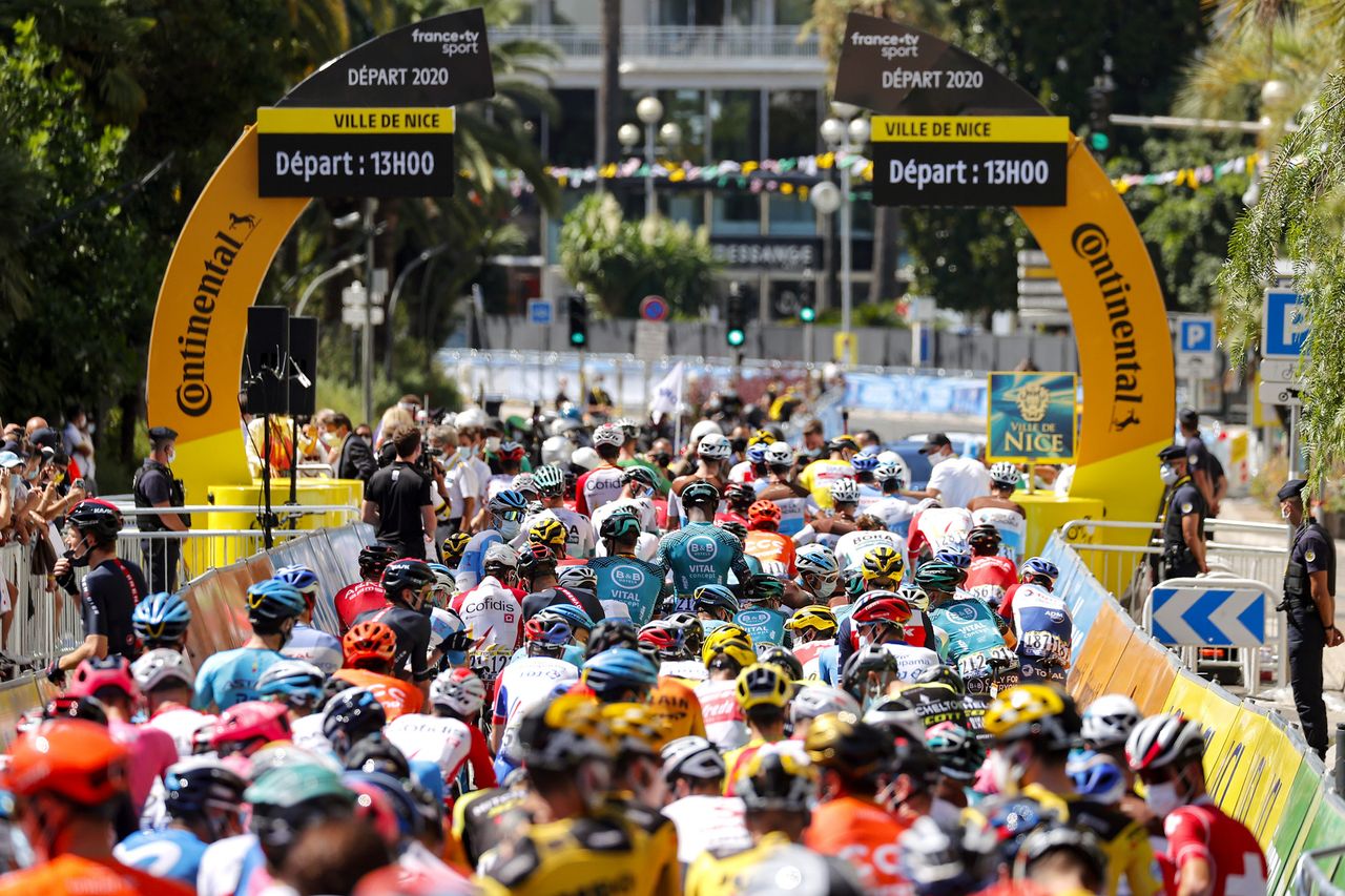 Tour de France 2020 107th Edition 2nd stage Nice Nice 186 km 30082020 Scenery photo Luca BettiniBettiniPhoto2020
