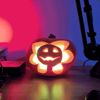 RGB pumpkin animation