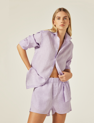 The Boyfriend: Linen, Lilac