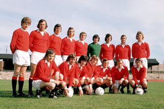 The Workington squad for the 1973/74 season