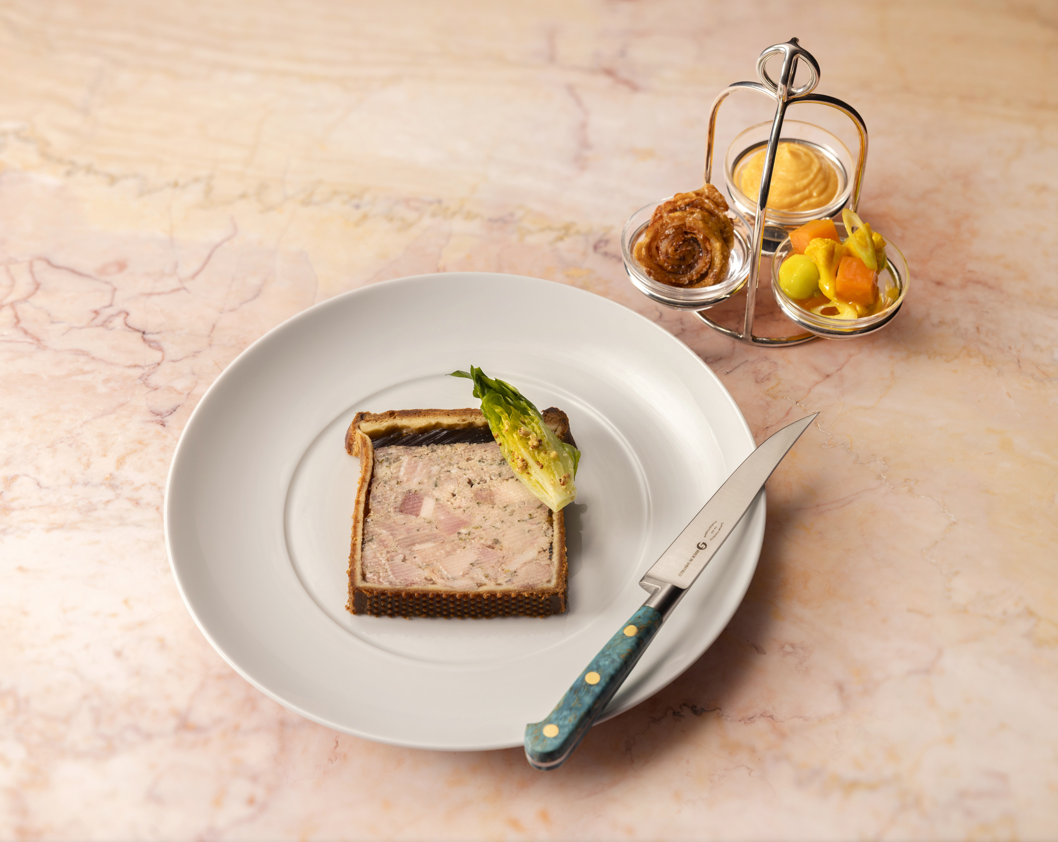Old-Fashioned Pork Pie at Rosi at the Beaumont