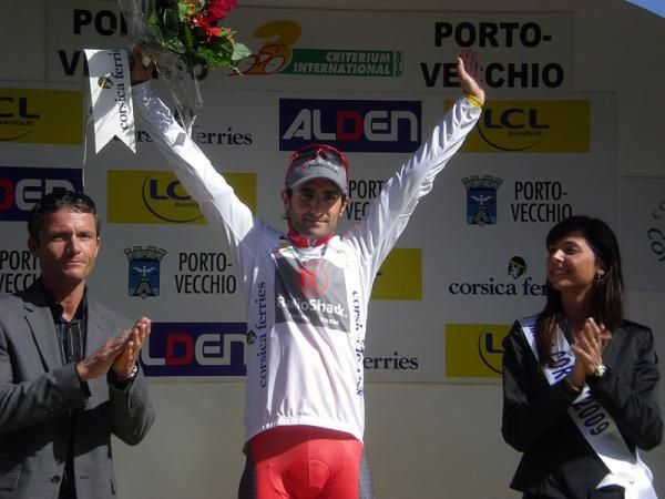 Best young rider Tiago Machado (RadioShack).