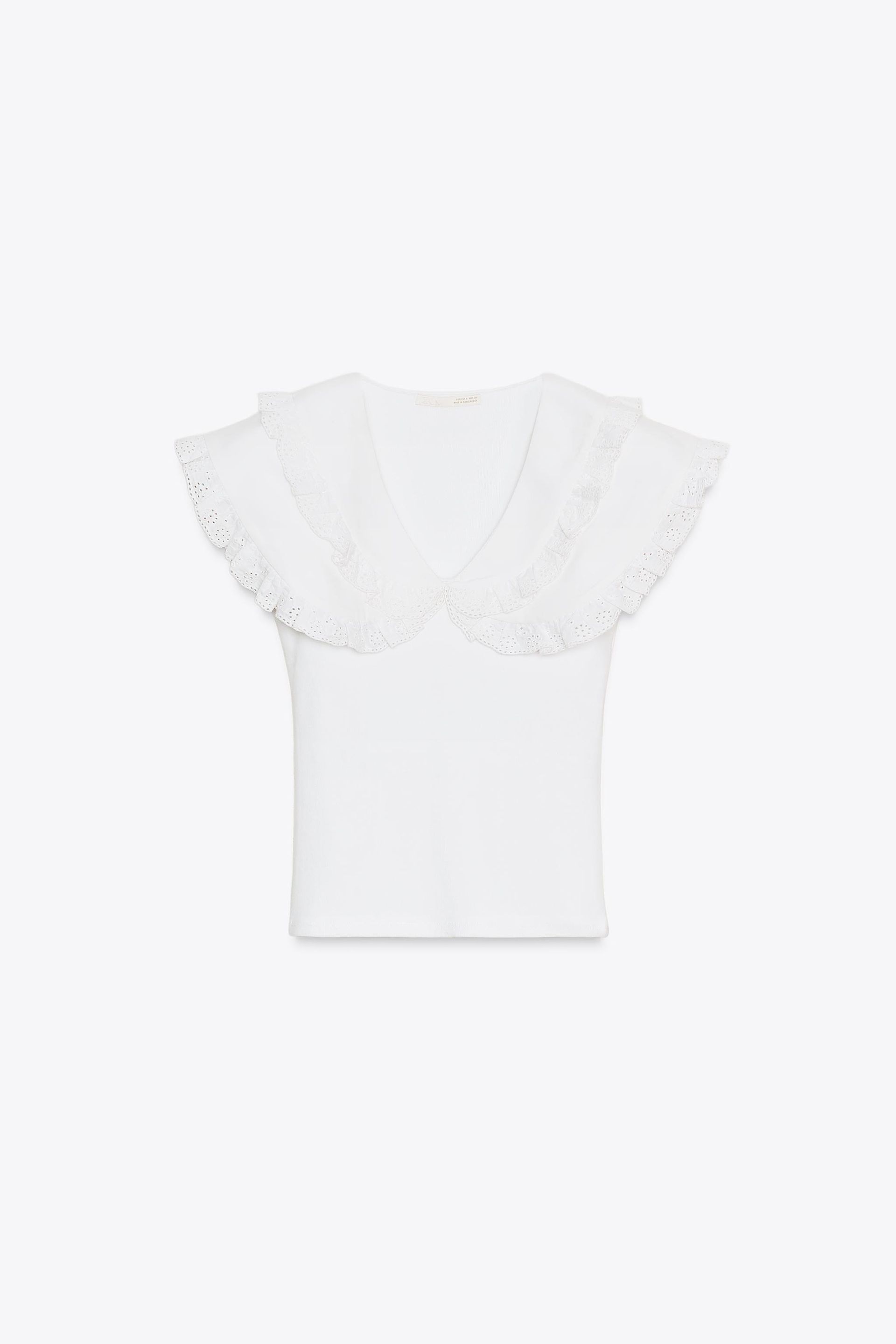 Peter Pan Collar T-Shirt
