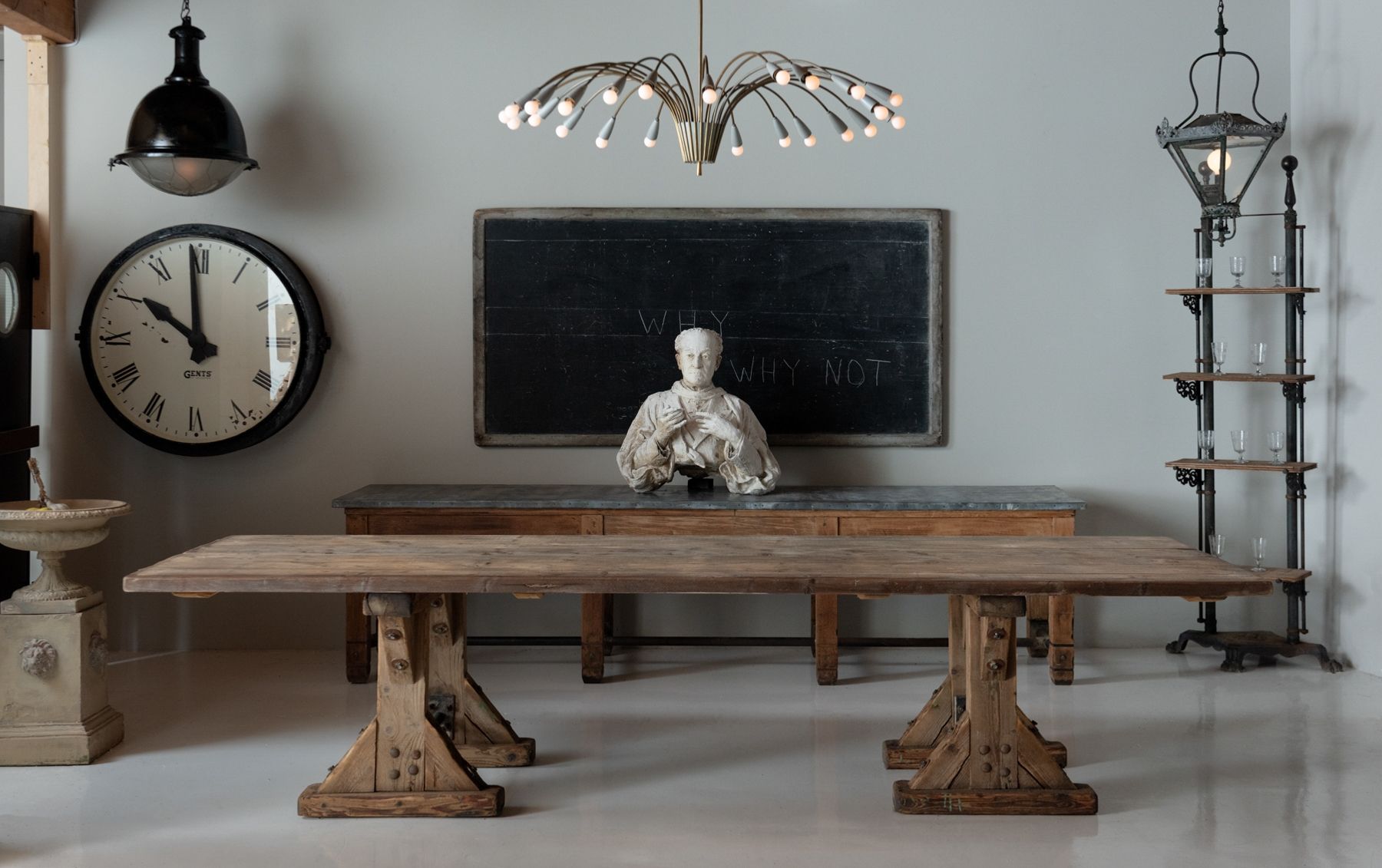 Antiques and curiosities on display inside Obsolete, Culver City