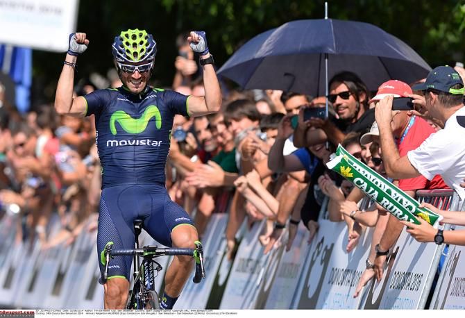 Alejandro Valverde (Movistar) wins Clasica San Sebastian