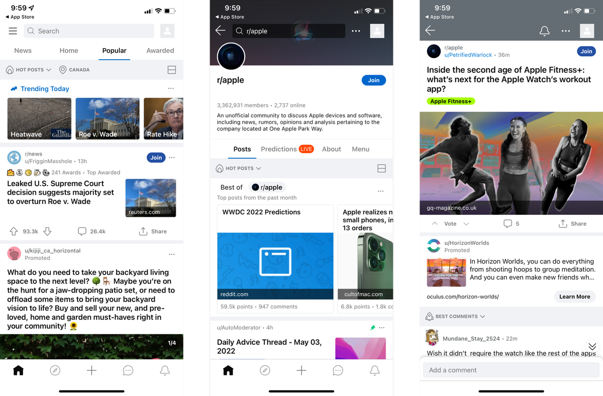 Best Reddit apps for iOS 2024 iMore