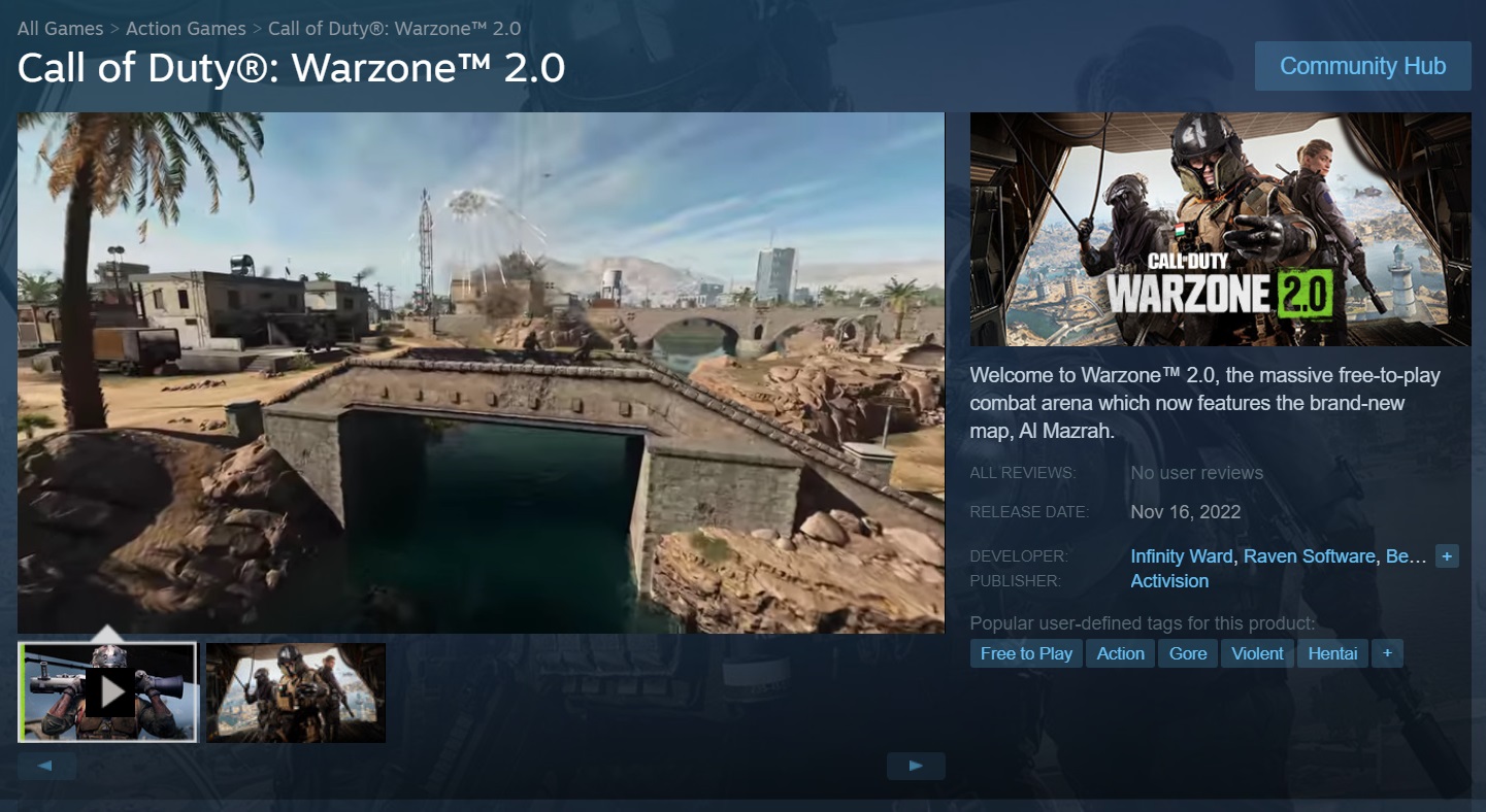 Call of Duty: Warzone 2.0 já está disponível gratuitamente no PC