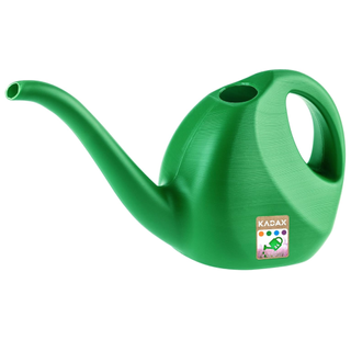 Small green watering can