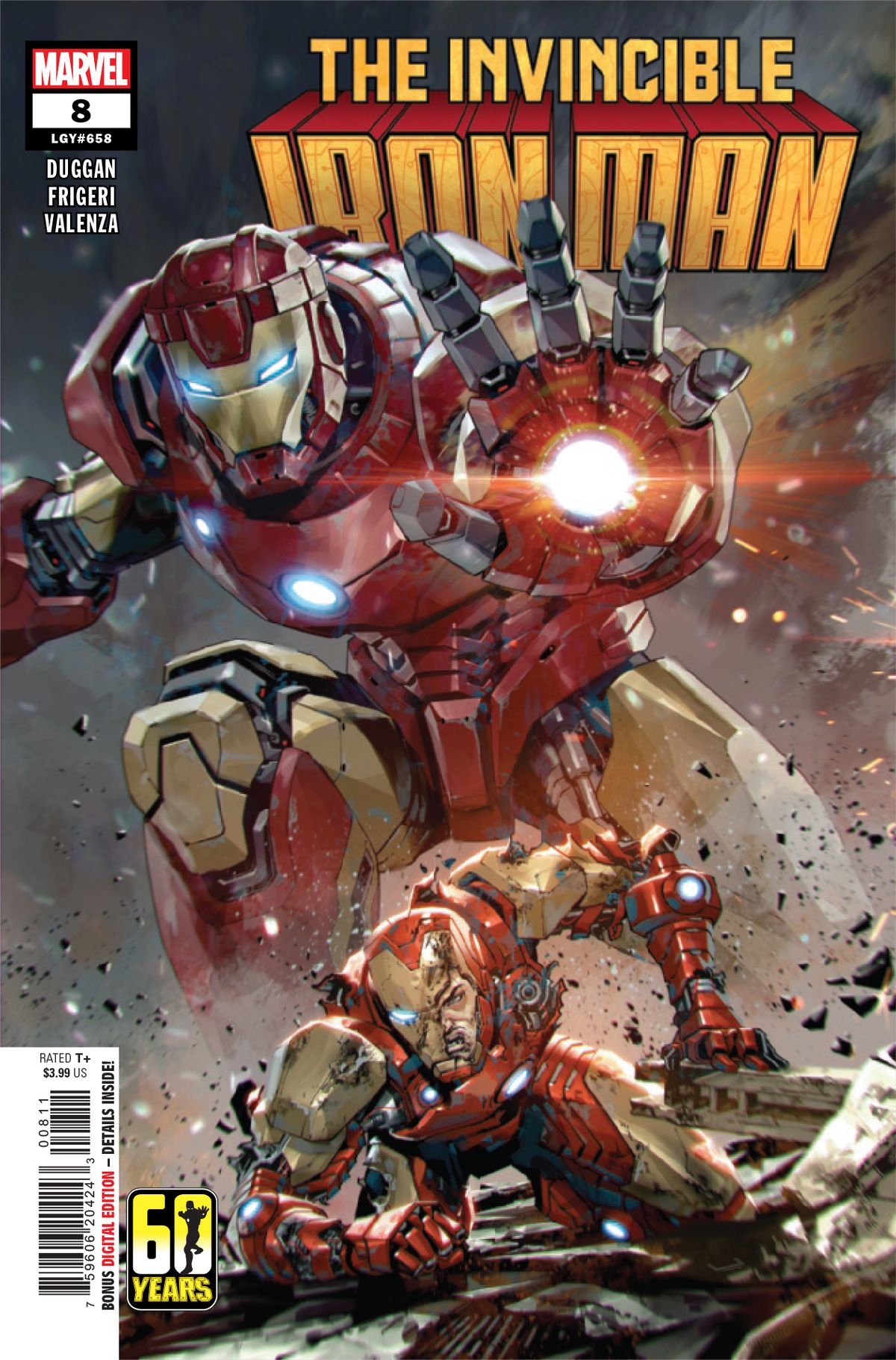 Invincible Iron Man #8 cover