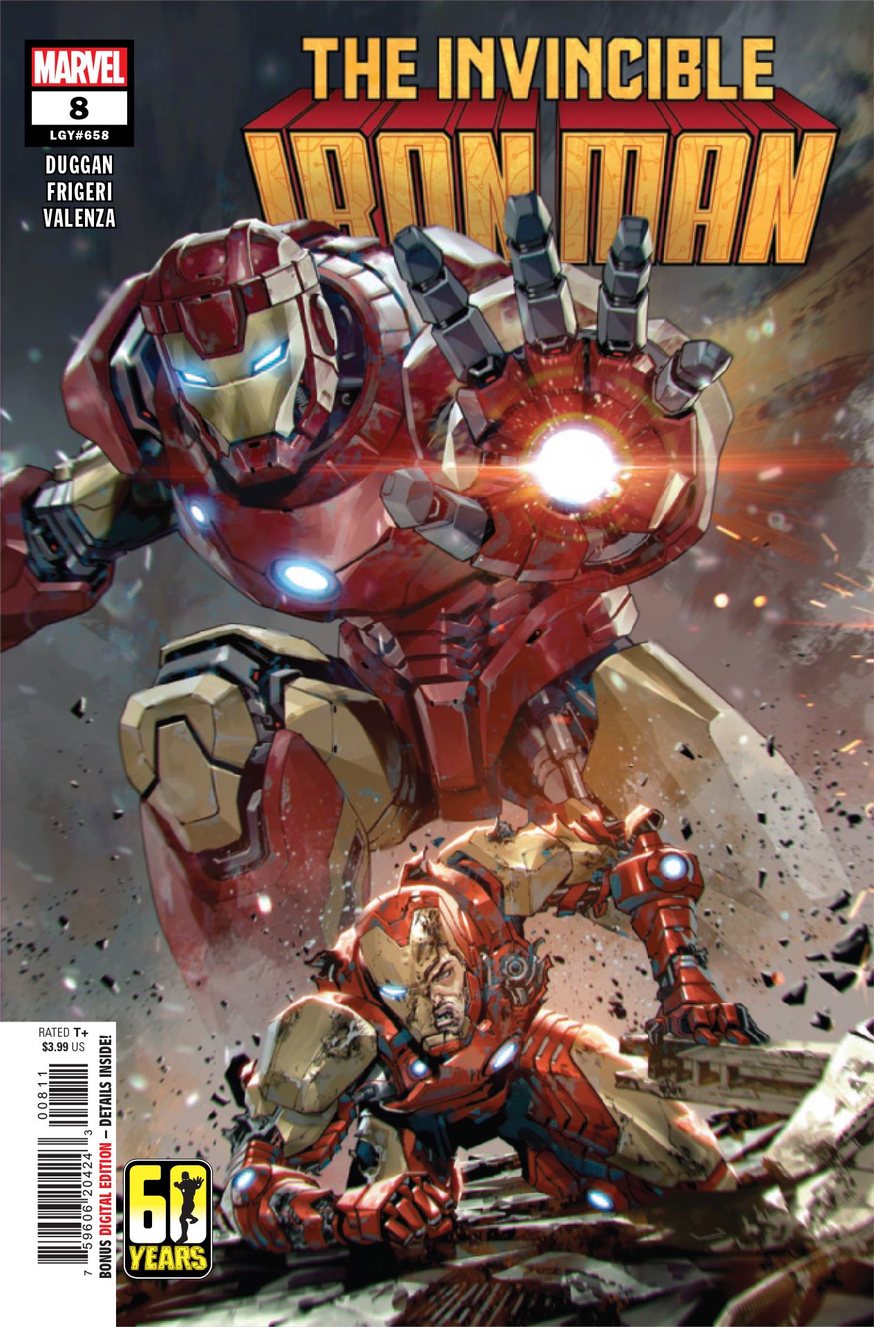 Invincible Iron Man #8 cover