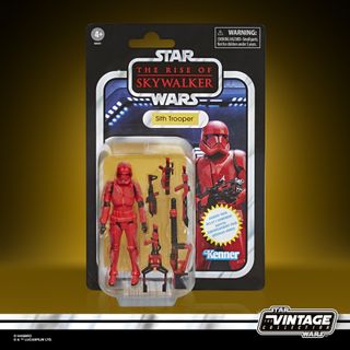 The Sith Trooper Armory Pack 3.75-inch figure is part of Hasbro's Vintage Collection for fall 2019.