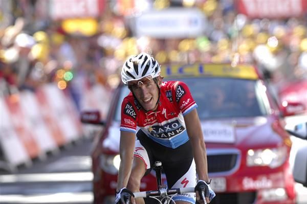 The Luxembourger national champion couldn't pull Contador back