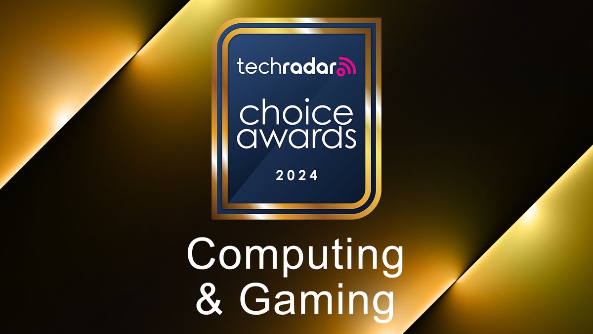 The TechRadar Choice Awards 2024 logo with a sign saying &#039;Computing &amp; Gaming&#039;&#039;