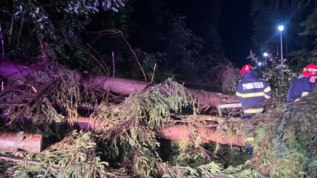 An image from the Romanian Department of Emergency Situations shows emergency crews responding to an ultra runner killed in a violent storm 