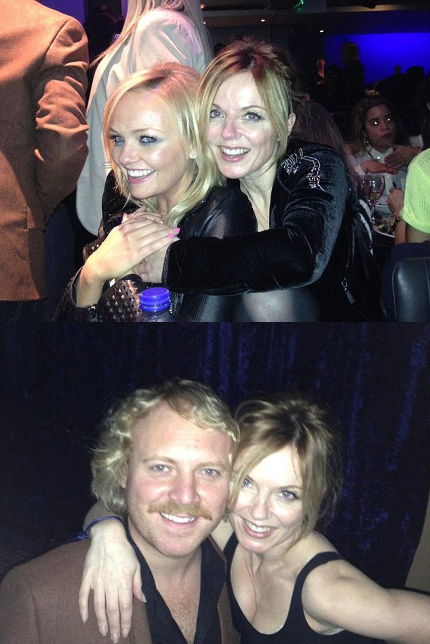 Emma Bunton and Geri Halliwell