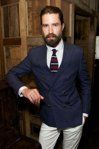 Jack Guinness Attends The Tommy Hilfiger and Jonathan Newhouse Dinner At The London Collections: Mens