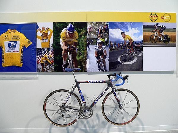 Trek upgraded Armstrong with lighter OCLV 110 carbon