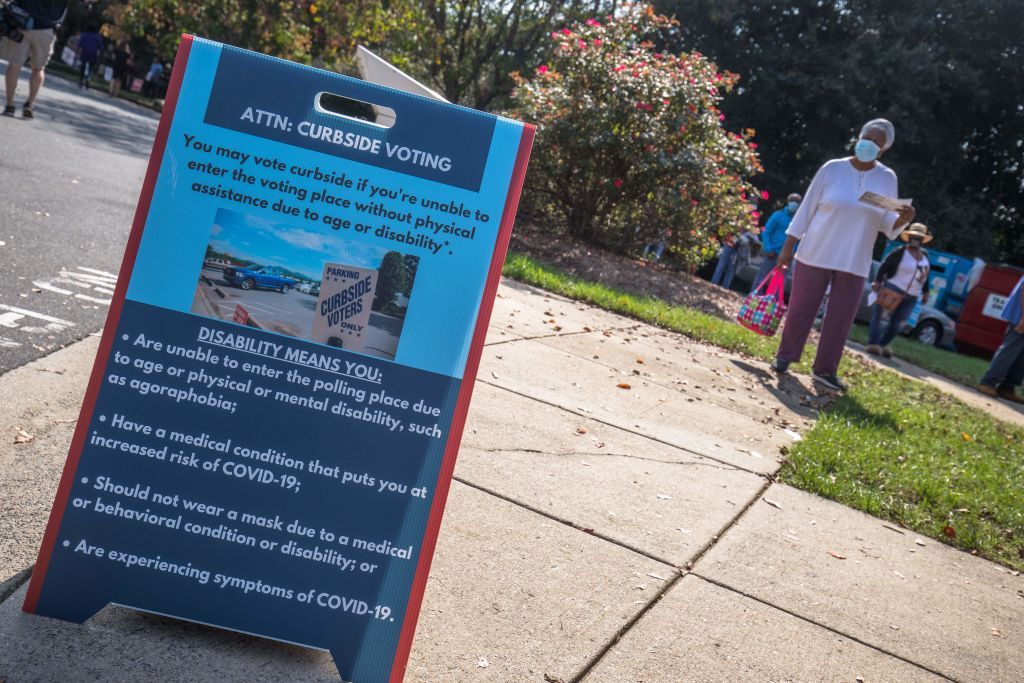 Curbside voting in North Carolina