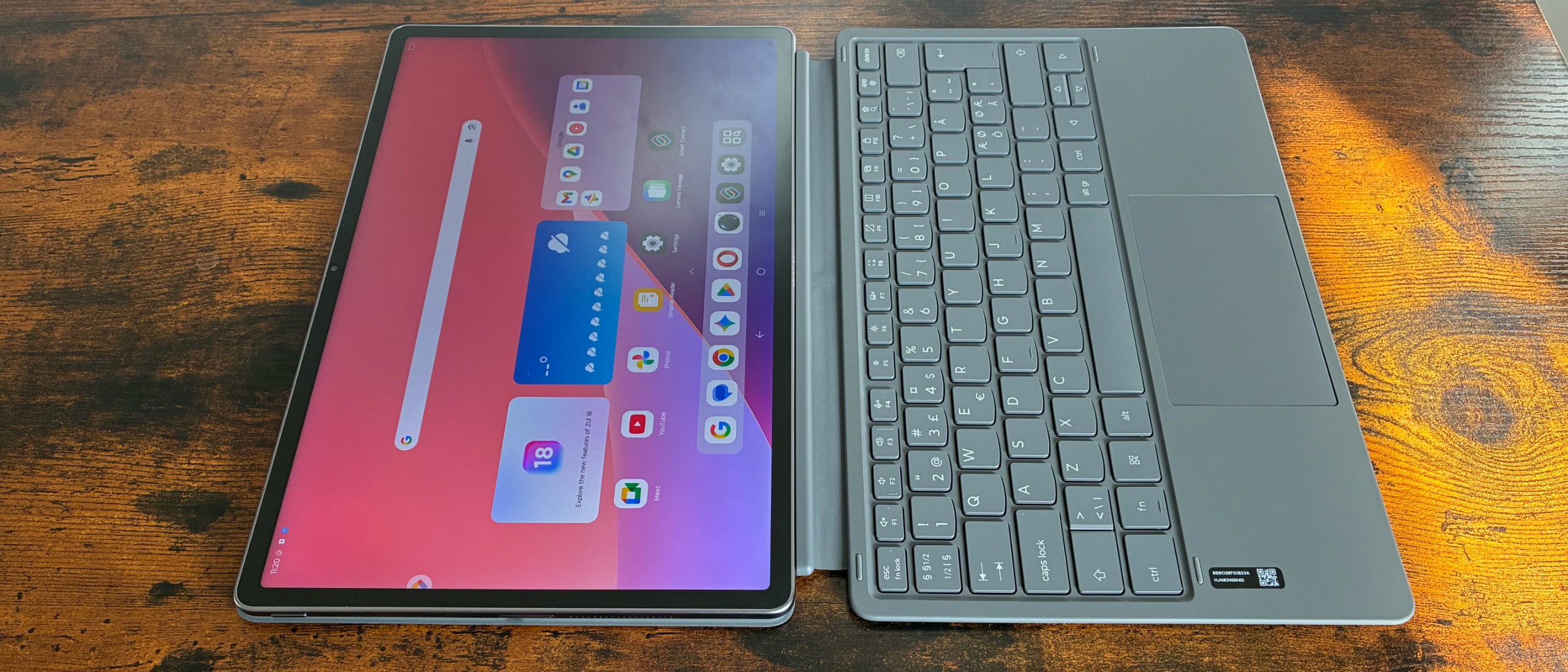 The Lenovo Idea tab Pro Gen 2 on a desk