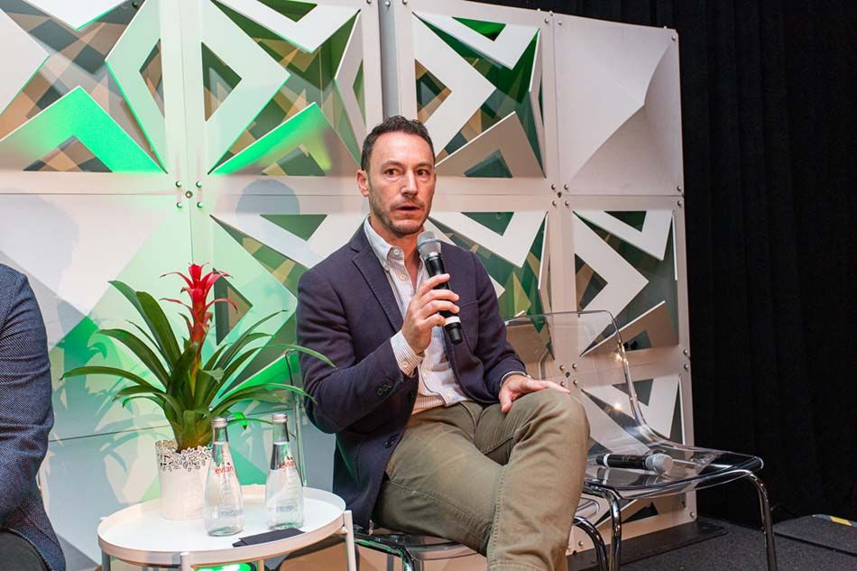 Adam Bergman, CEO of Vizio Ads, speaks during the panel session &ldquo;The Battle for TV&rsquo;s New &lsquo;OS.&rsquo; &rdquo;