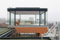 Flexform Groundpiece in Brussels home