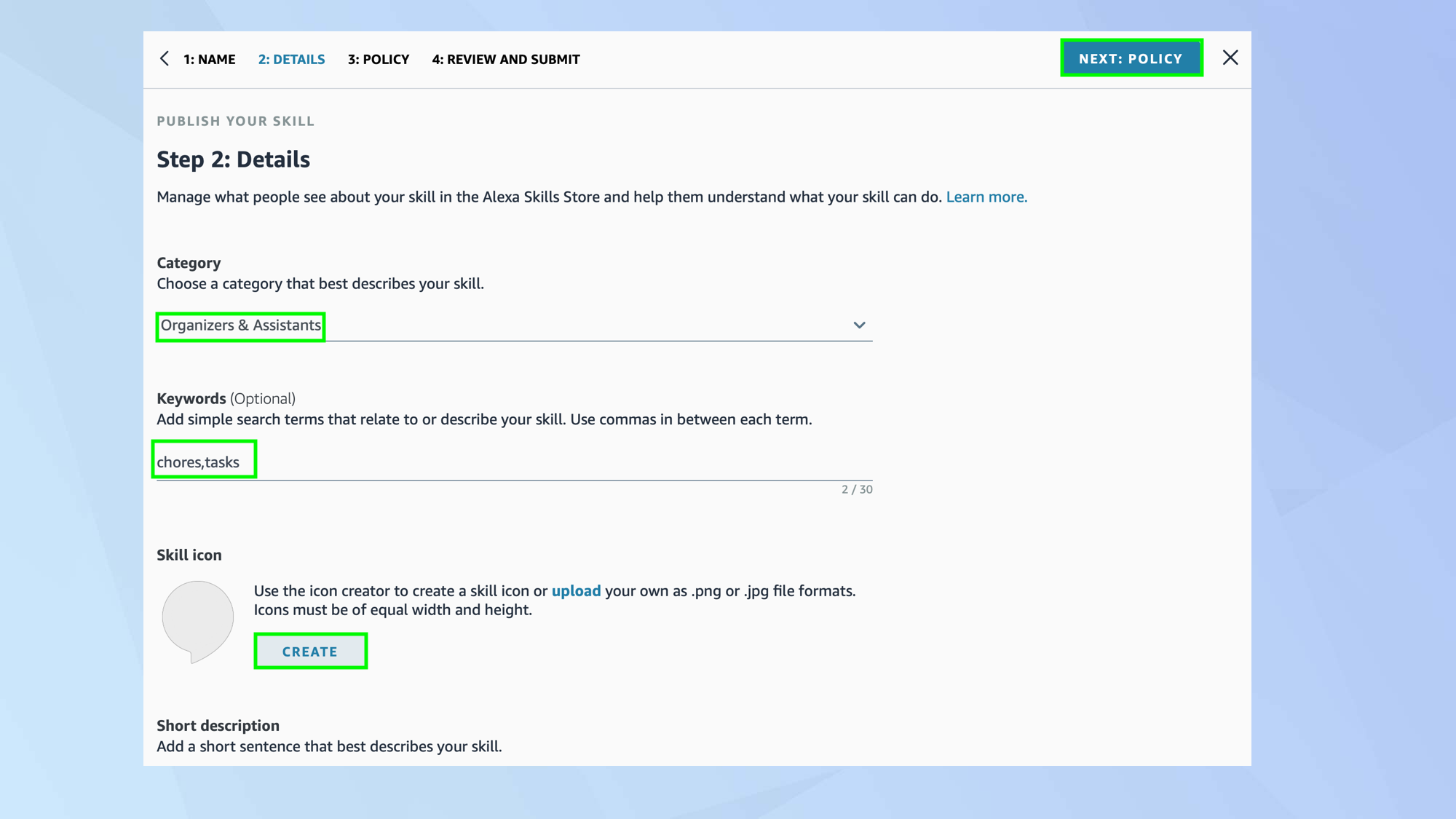 how to create your own skills on your Amazon Echo device