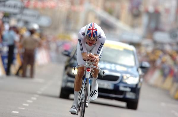 But for the windy conditions Wiggins would have finished much higher