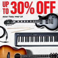 Guitar Center Memorial Day sale: Save up to 30%