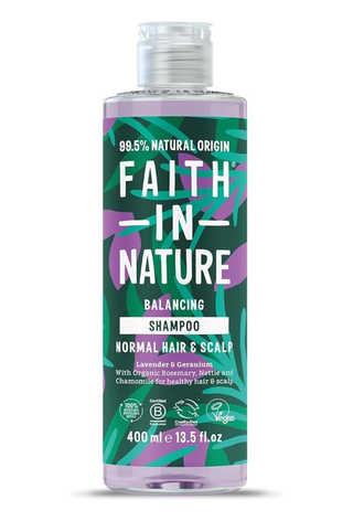 A picture of a cheap shampoo from Faith in Nature. 