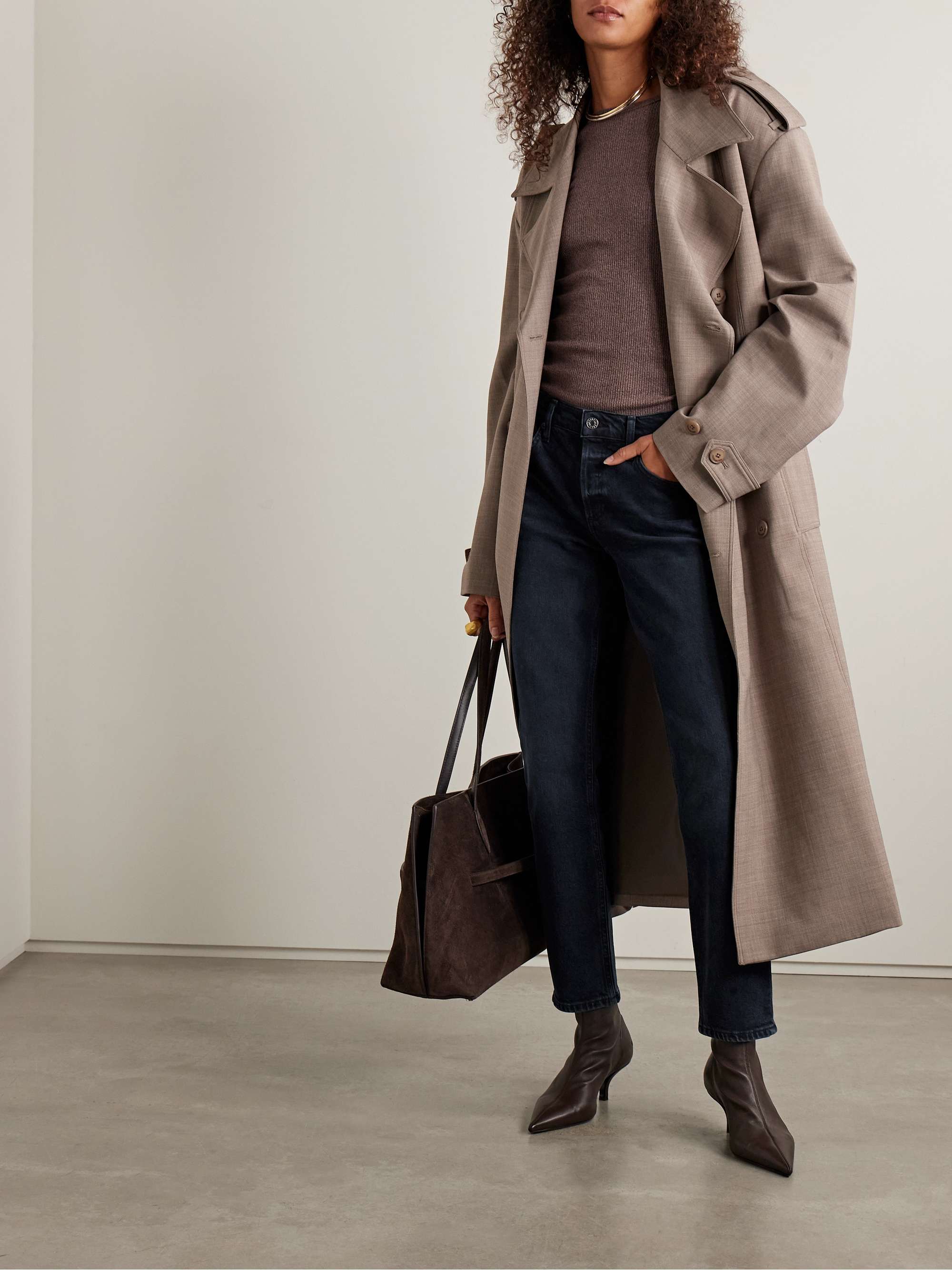 Cocktail Ankle Mid-Rise Slim-Leg Jeans