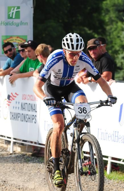 Carl Decker (Team Giant) has been concentrating on enduro racing this season. He still managed a 15th place finish.
