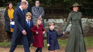 Prince William, Kate Middleton, Prince george, Princess Charlotte and Prince Louis