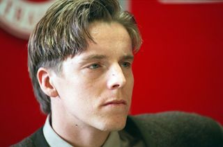 The press conference for new Middlesbrough signing striker Jan Aage Fjortoft, 23rd March 1995. (Photo by Stephen Elliott/Mirrorpix/Getty Images)