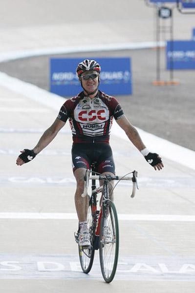 Stuey shows the exhaustion of 259km