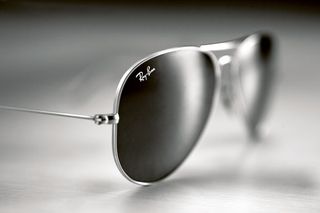 Ray-Ban's iconic Aviator style of sunglasses