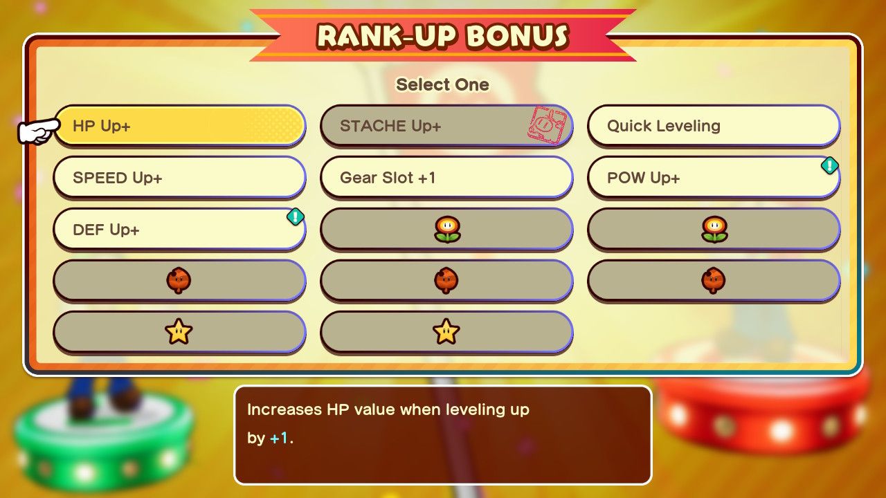 In-game screenshot from Mario &amp; Luigi: Brothership