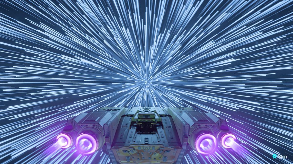 Star Wars Outlaws ship.