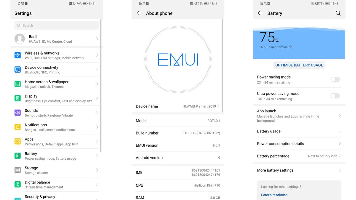 UI, performance and specs Huawei P Smart (2019) review Page 2