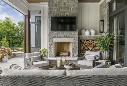 An outdoor living room called Lanai