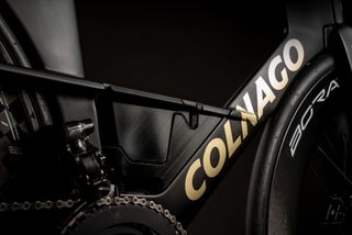 Colnago TT1 frame with integrated bottle