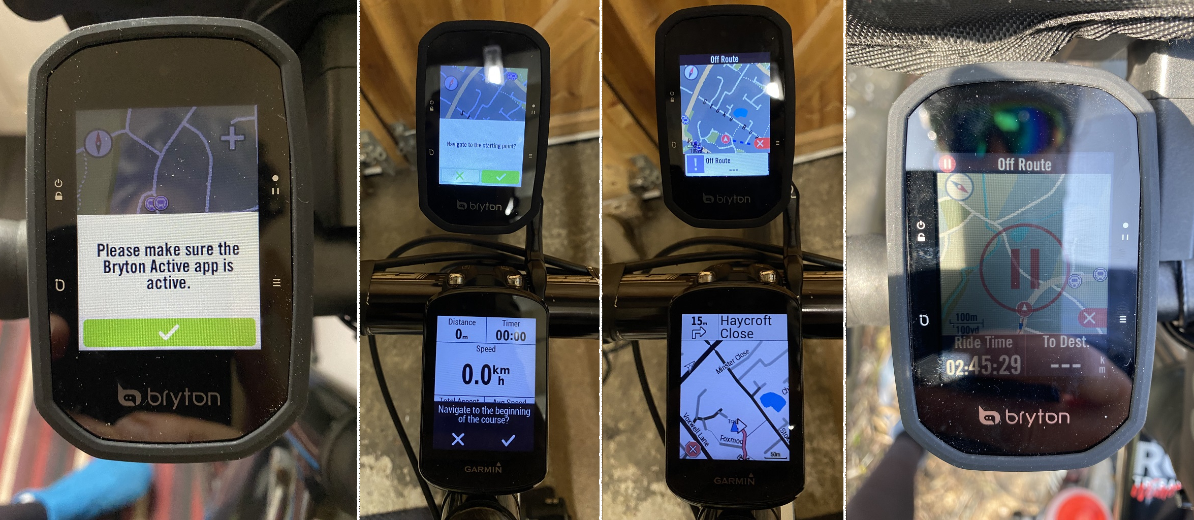 Navigating without a phone connection