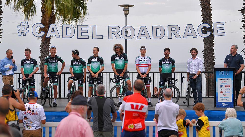 Bora-Hansgrohe take the stage at the Cadel Evans Great Ocean Road Race presentation