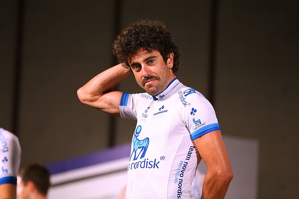 Javier Megias (Novo Nordisk) at 2016 Japan Cup team presentation