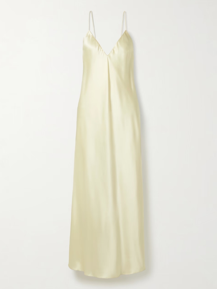 Taja Satin Maxi Dress